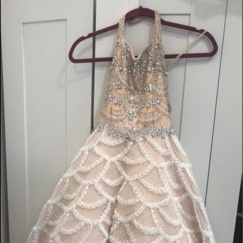 Mac duggal gown pageant dress